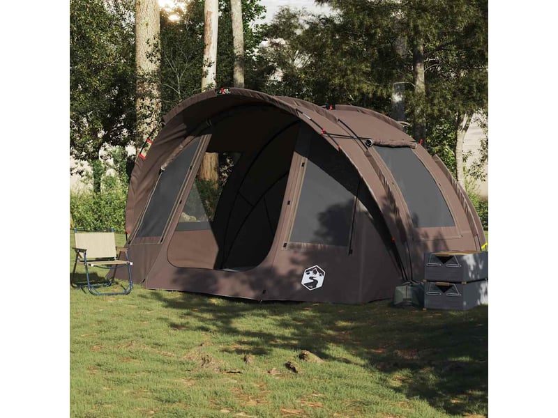  Tente de pêche, tente de camping 2 personnes marron imperméable shl56512  - Conforama C