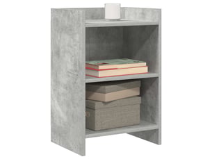 Tables de chevet - cabinet de chevet - table de nuit gris béton 40 x 30 x 60 cm bois d'ingénierie