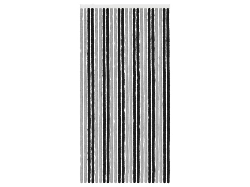  Rideau anti-insectes, moustiquaire en chenille gris et noir 100 x 200 cm cf43458  - Conforama C