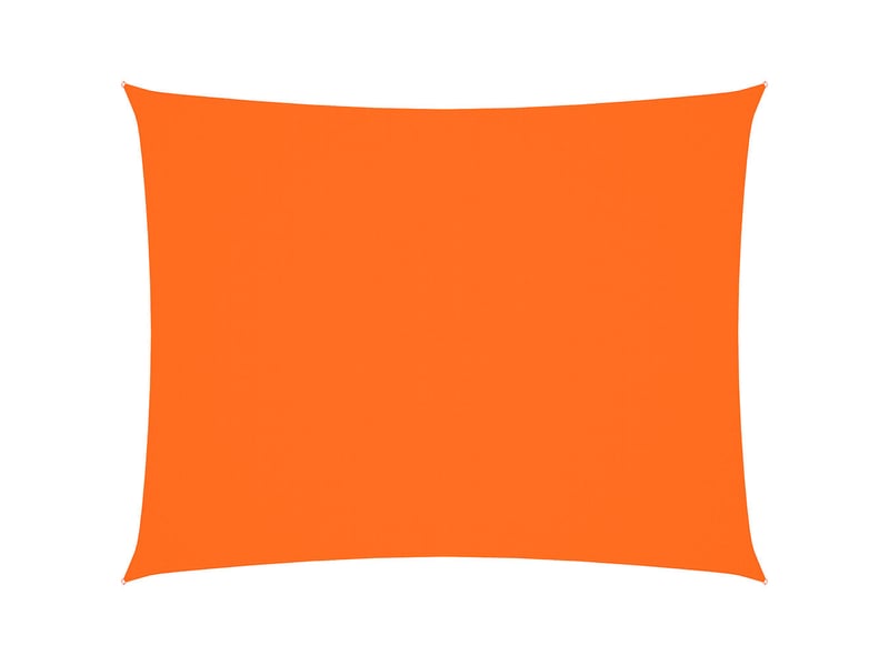  Voile de parasol - voile d'ombrage tissu oxford rectangulaire 2,5x3,5 m orange  - Conforama A