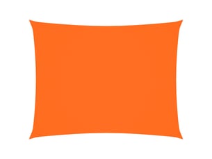 Voile de parasol - voile d'ombrage tissu oxford rectangulaire 2,5x3,5 m orange