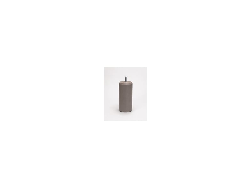  Pieds de lit cylindriques laqués gris taupe 70 mm x 200 mm lot de 4 8238472 - Conforama B
