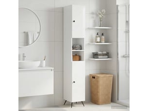 Colonne de salle de bain avec étagère ouverte breda shl9572