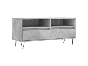 Meuble tv coloris gris 100 cm <strong></strong>  <strong></strong>