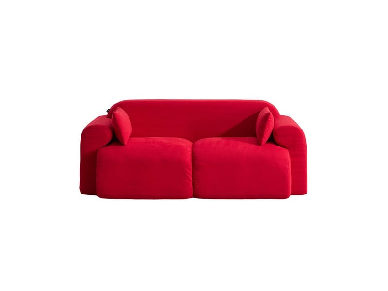  Canapé 2 places assise haute structure compressée  - Conforama A