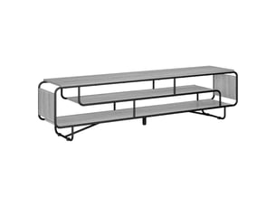 Meuble tv coloris gris  <strong></strong>  <strong></strong>