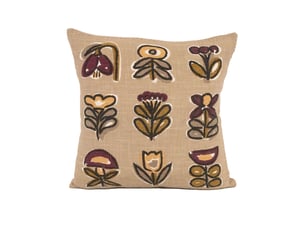 Coussin motif fleur design 45x45 cm