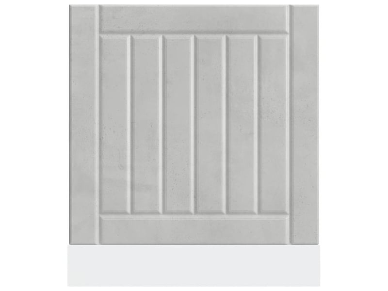  Panneau de lave-vaisselle gris béton bois d'ingénierie shl2557  - Conforama D