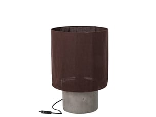 Lampe à poser en ciment havel 50cm marron