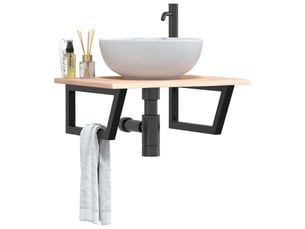Etagère 60 cm coloris marron <strong></strong> <strong></strong>