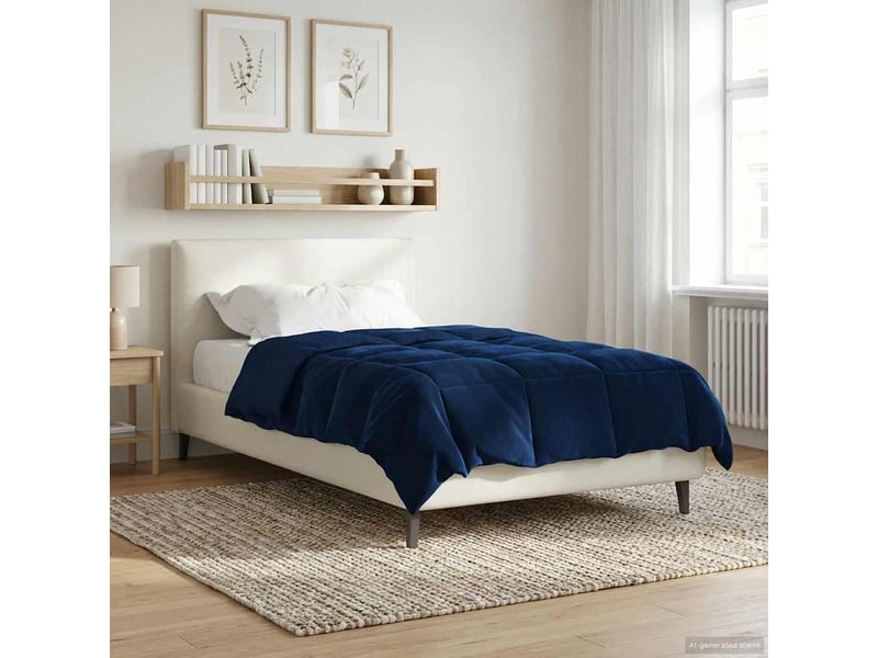  Couette - duvet d'été 155 x 200 cm été microfibre (100% polyester)  - Conforama D