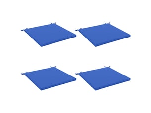 Lot de 4 coussins de siège, coussins d'assise soest 100 % polyester cf60227