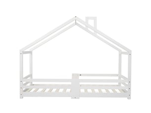 Lit simple 90x200 cm <strong>DZMDIP</strong> <strong></strong> coloris blanc