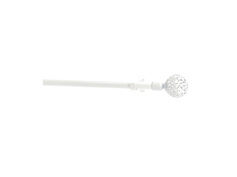  Kit de tringle extensible en métal avec embouts sphériques  d1916 mm 160-300 cm  - Conforama A