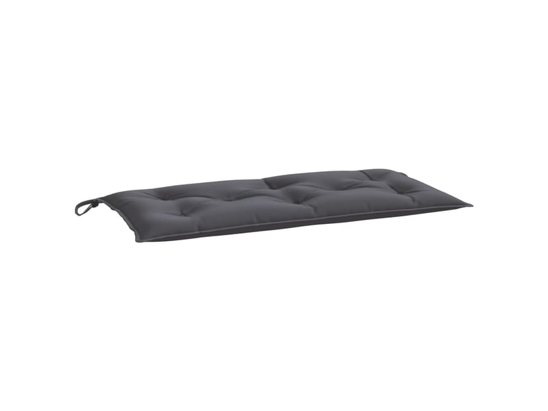  Lot de 2 coussins de banc de jardin, coussins d'assise anthracite tissu oxford cf58624  - Conforama D