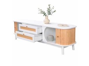 Meuble tv coloris bicolore 170 cm LPOSPI  