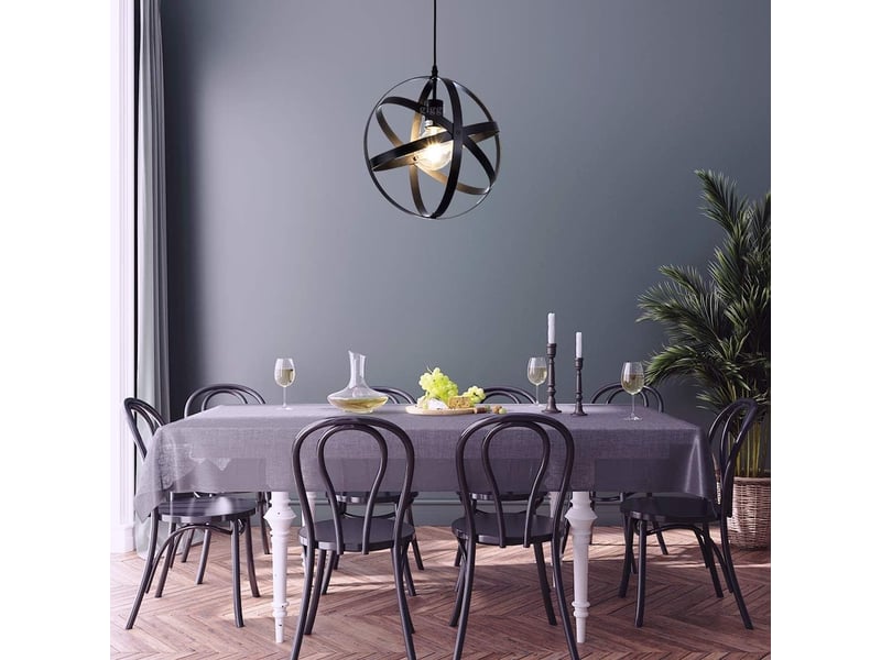  Lustre industriel pour restaurant bar salle à manger luminaire 30cm  - Conforama E