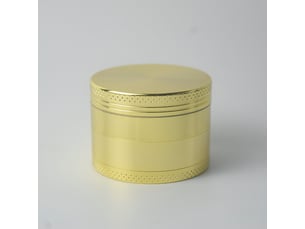 Moulin à herbes, broyeur à herbes sèches portable en alliage de zinc, diamètre40mm,or