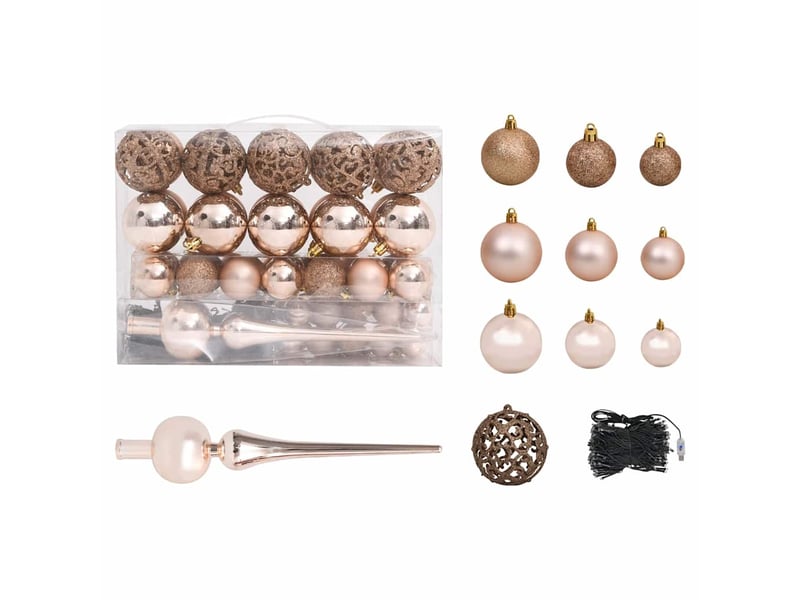  Sapin de noël - arbre de noël artificiel pré-éclairéboules pommes de pin 180cm  - Conforama D