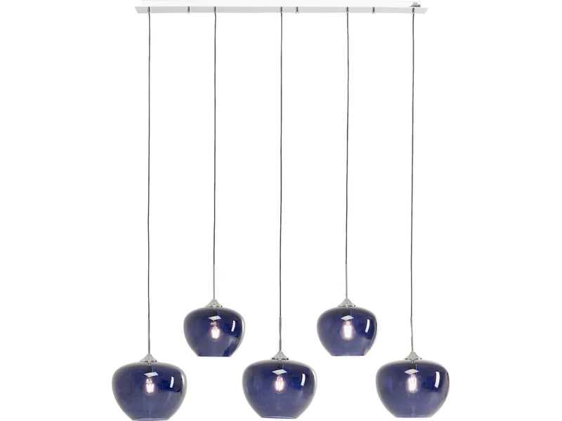  suspension sphere 5 bleue  - Conforama D
