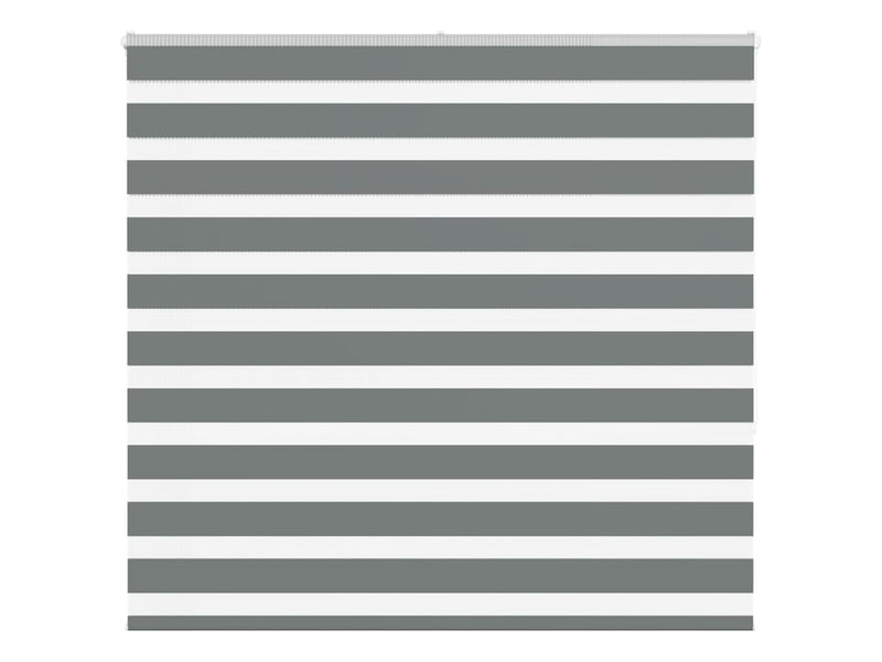  Store zèbre, store de fenêtre gris foncé largeur du tissu 160,9 cm polyester cf48588  - Conforama B