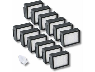 12-pack remplacement filtres avec irobot roomba i & e i1 i3 i4 i6 i7 i8 e5 e6 + j7 (non pour j7+) pièces de rechange pour aspirateur