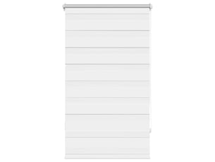 Store vénitien zebra, store de fenêtre 90,9 x 150 cm, largeur du tissu 86,7 cm, blanc cf48214