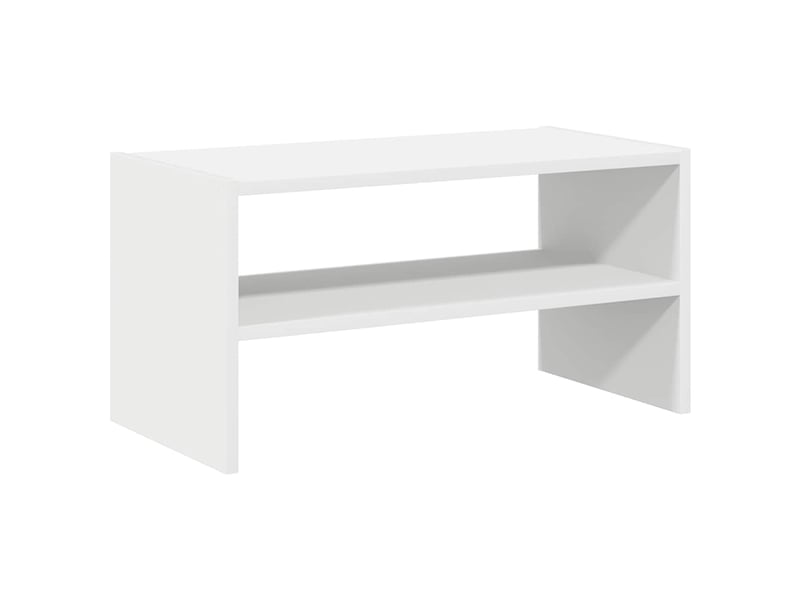  Meuble à chaussures, étagère à chaussures empilable blanc 60x30x30,5 cm  - Conforama A