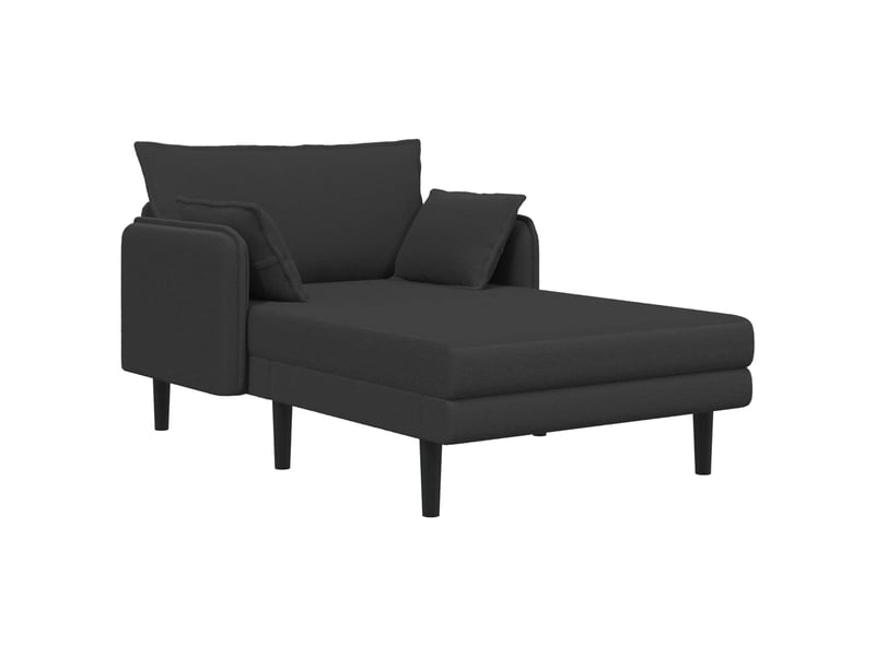  Vidaxl grande méridienne gris foncé bouclé  - Conforama D