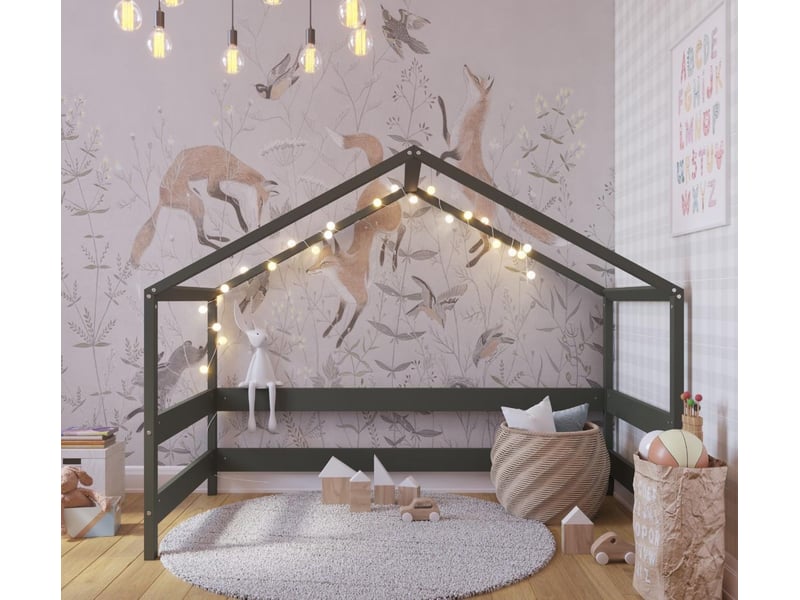  Yappyhytte playhouse - structure cabane 160x80 cm - vert 4754010388073 - Conforama C