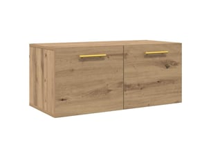 Meuble mural, meuble de rangement salon 80 x 36.5 x 35 cm bois d'ingénierie shl2524