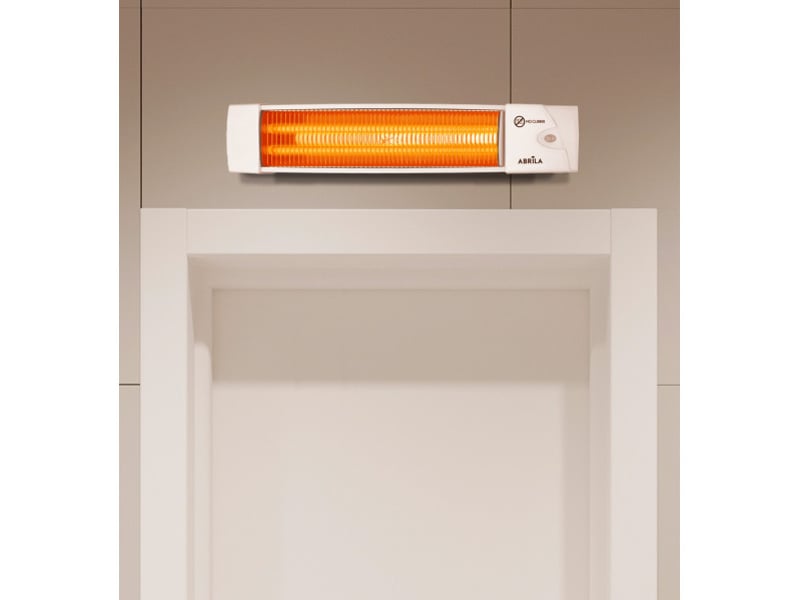  Fabrilamp africa chauffage mural radiant à quartz 1 200 w, 2 puissances, blanc 229021201 - Conforama C