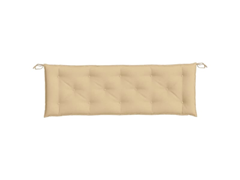  Coussin de banc de jardin, coussin d'assise beige mélangé 150x50x7 cm tissu cf52660  - Conforama D