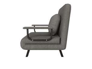 Fauteuil convertible <strong>DUBOISDESIGN</strong> <strong></strong> Tissu / Microfibre gris vendu A l'unité