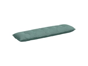 Coussin de dos, coussin de dossier vert mer 180 x 50 cm tissu en velours côtelé cf55121