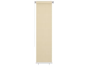 Store enrouleur, store roulant d'extérieur couleur crème 65 (l) x 230 (h) cm hdpe cf47429
