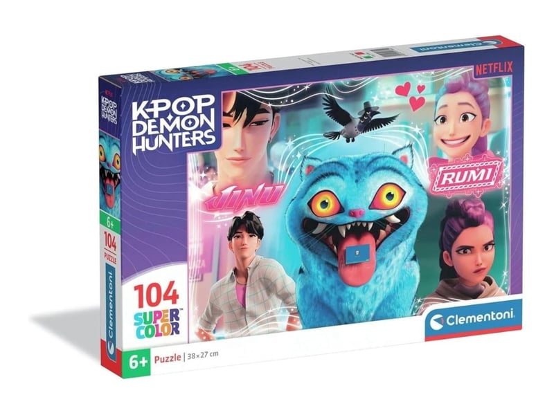  Puzzle clementoni 21764 kpop demon hunters - 104 pièces motif 2 8005125217649 - Conforama A