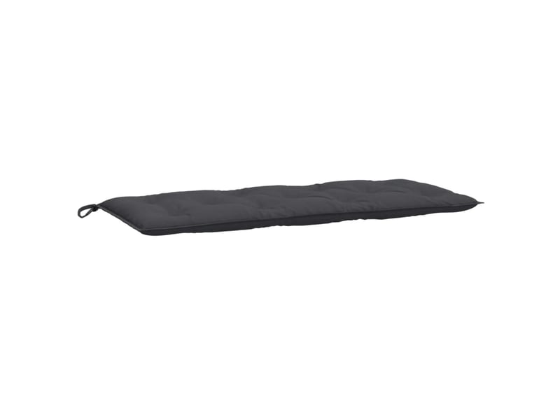  Lot de 2 coussins de banc de jardin, coussins d'assise anthracite mélangé tissu cf58618  - Conforama E
