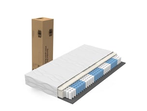 Matelas 180x200 cm <strong></strong>  <strong>180x200x20cm</strong> Ressorts ensachés + mousse soutien Très ferme épaisseur 20 cm