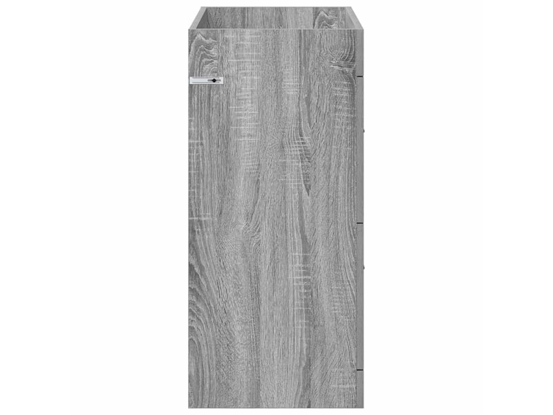  Meuble sous lavabo de salle de bain, commode sonoma gris shl7768  - Conforama E