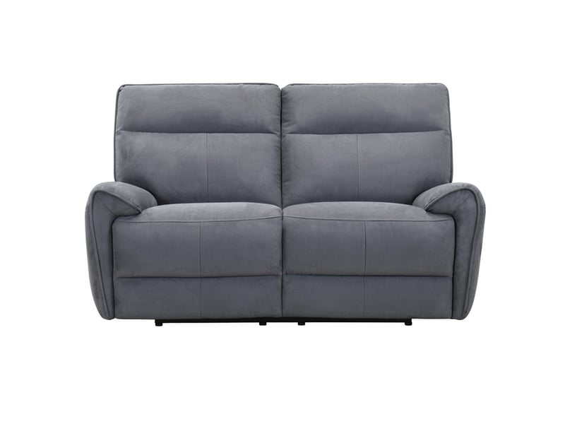  Canapé relax motorisé 2pl en tissu microfibre gris anthracite – connor  - Conforama C