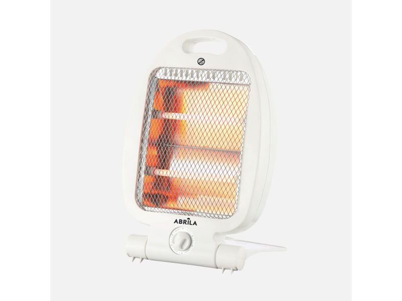  Fabrilamp dustin chauffage radiant à quartz 800 w, 2 puissances, blanc, 35 × 23 × 16,5 cm 279020801 - Conforama A