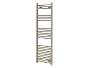 Luxebath sèche-serviettes design sahara 600 x 1500 mm, raccordement latéral, droit, haute conductivité thermique, radiateur mural porte-serviettes pour salle de bain, puissance 705 w, beige mat