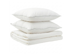 Ensemble de couette et d'oreiller 3 pcs - duvet 200x220 cm été 200 gsm