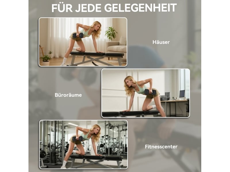 Haltères hexagonales 35 kg (2 x 17,5 kg) – noir – poignées antidérapantes pour entraînement polyvalent - Conforama D