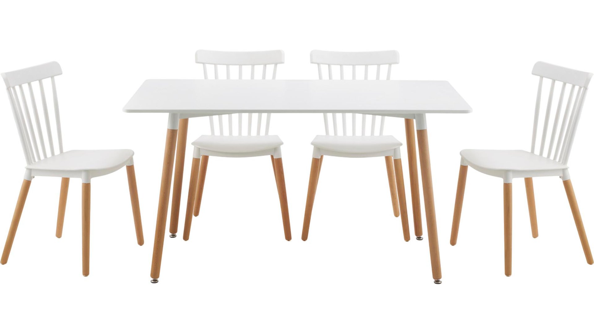 Ensemble Table de séjour ONA bicolore 81 Conforama