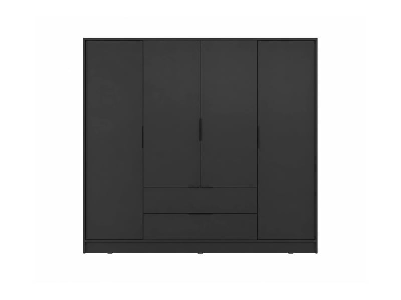 Mirage - armoire 2 tiroirs et 4 portes 206cm bois  - Conforama A