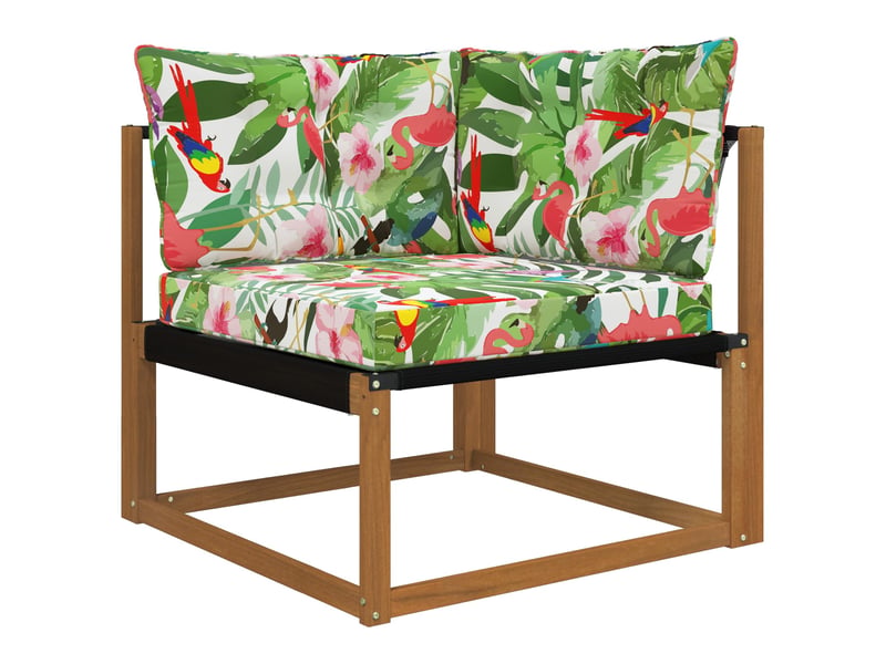 Coussin de canapé d'extérieur, coussin de chaise polyester coloré 68,5 x 68,5 cm cf54064 - Conforama C