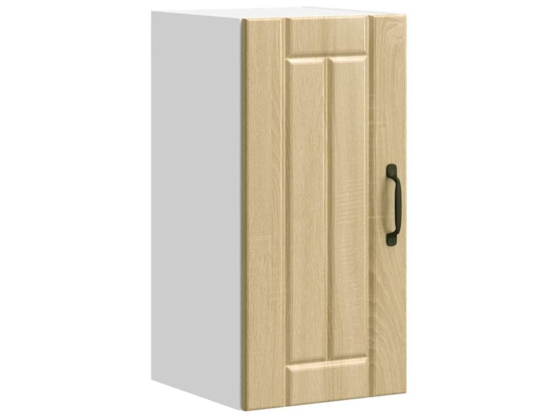 Meuble de rangement, armoire murale de cuisine lucca chêne sonoma bois ingénierie shl8472 - Conforama B