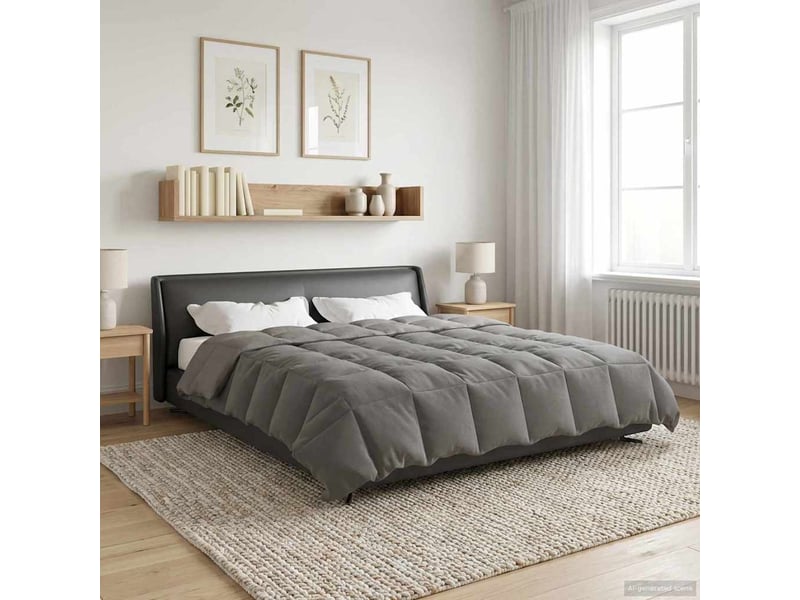  Duvet d'hiver - couette 200 x 200 cm hiver - couette microfibre (100% polyester)  - Conforama D